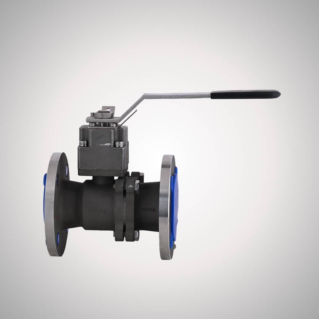 2 Piece Designed Soft Seated Ball Valve