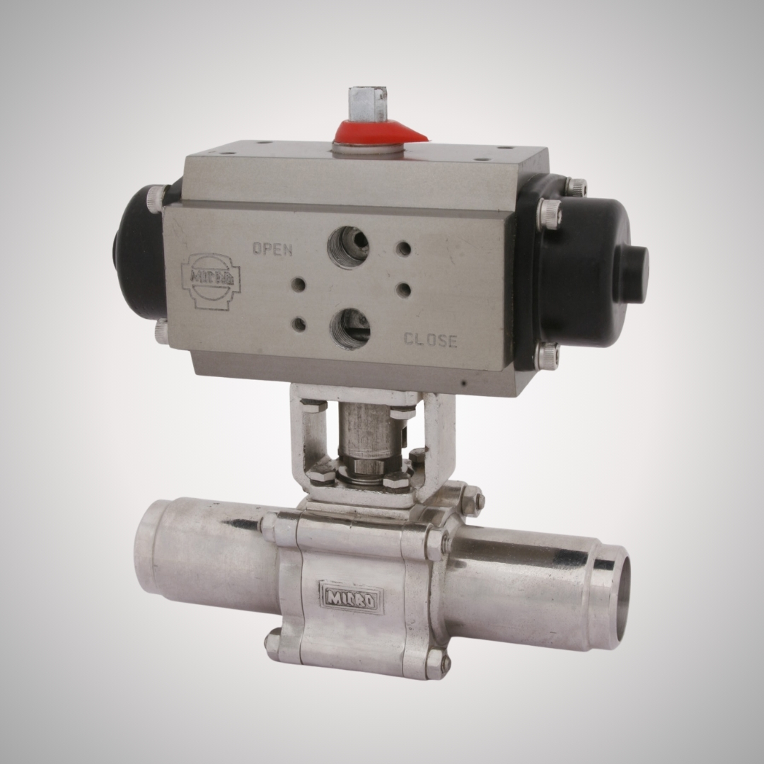 Buttweld Ball Valve with Actuator